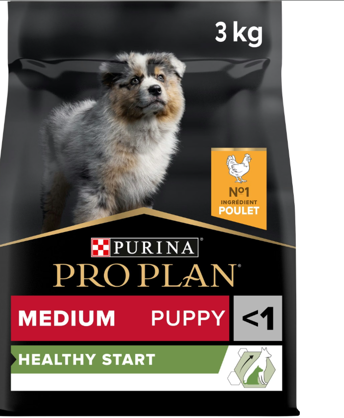 Purina Pro Plan Optistart pour Chiot Medium 3Kg