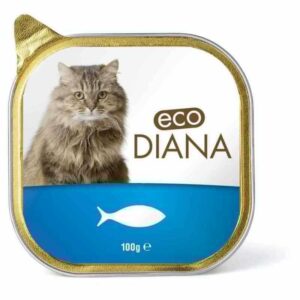 ECO DIANA BARQUETTE CHAT PATE AU POISSON 100 GR