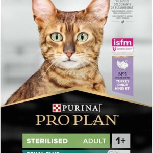 PRO PLAN STERILISED Croquettes Pour Chats Stérilisés Au Saumon 1.5kg
