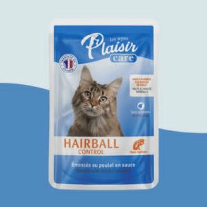 POCHON PLAISIR POULET SAUCE HAIRBALL CONTROL 100G