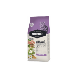 OWNAT CLASSIC - CROQUETTE POUR CHAT STÉRILISÉ 1.5kg