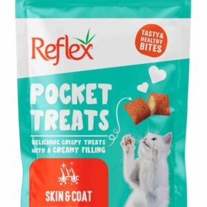 Reflex Friandises Fourrées Peau & Pelage pour Chat Adulte