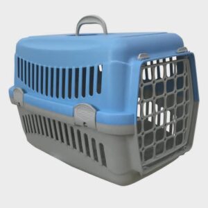 Cage de transport taille 1 fond gris