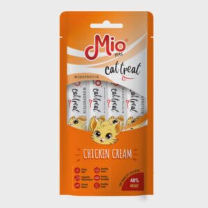 Mio snack Chat 15g pack de 4 pièces au poulet