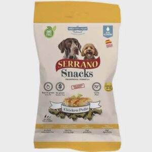 Serrano snack chien au poulet 100g