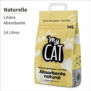My cat litière absorbante 10kg ou 14 litres